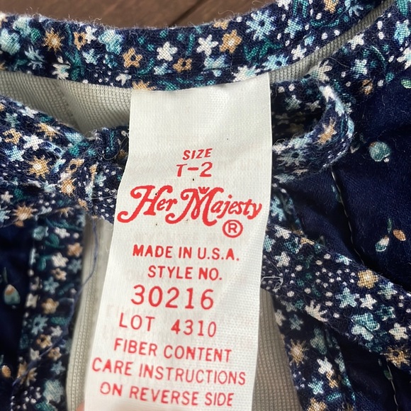 Vintage Her Majesty Pants and Vest set - Picture 6 of 7